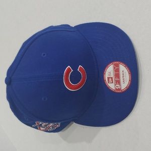 CHICAGO CUBS NEW ERA 9FIFTY SNAPBACK HAT SIZE SMALL / MEDIUM